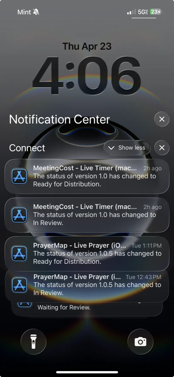 MeetingCost approval alert